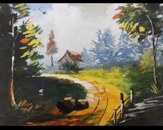 Forest path by Harshan